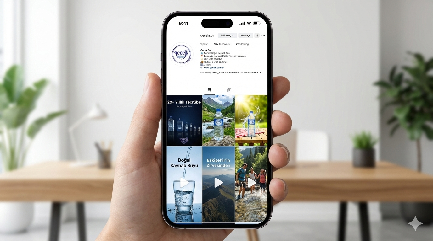 GecekSu Sosyal Medya Yönetimi ve Marka Kimliği