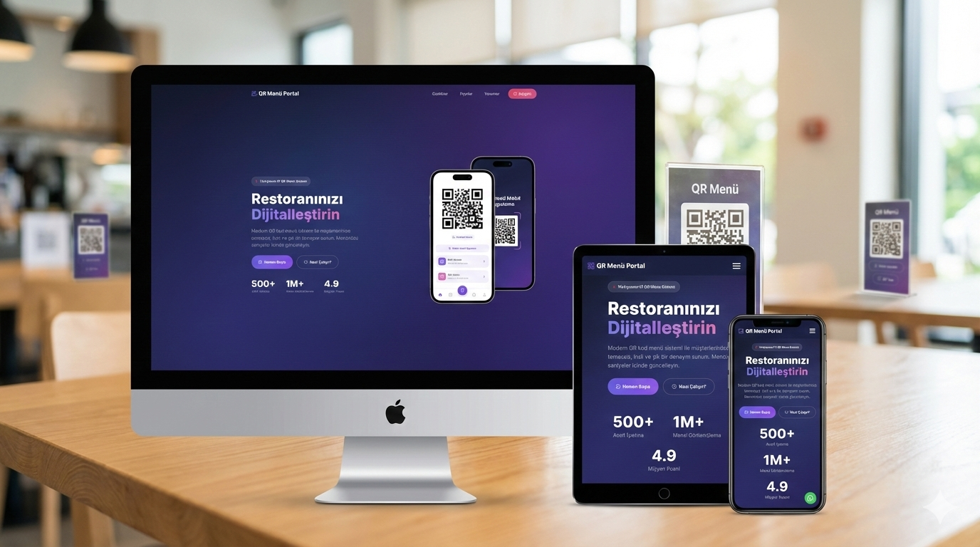 QR Menü Portal